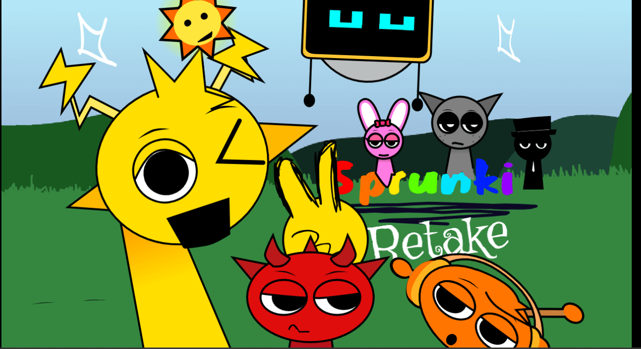 Sprunki Retake Update - Fun Online Music Creation Game for Kids